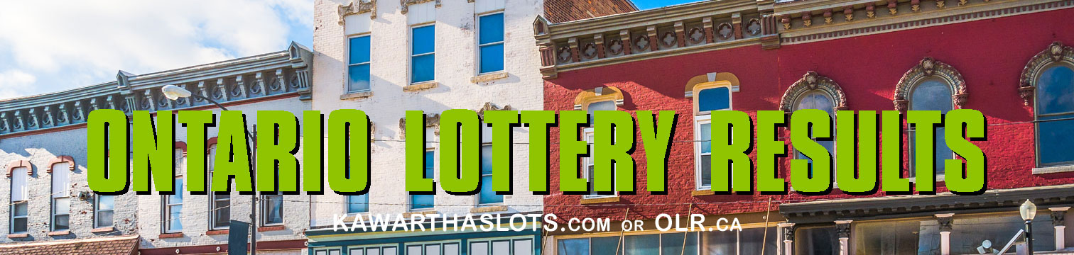 Lotto 6 and 7 lottery results from a max of 50 or 49 numbers at OLR, online lottery results